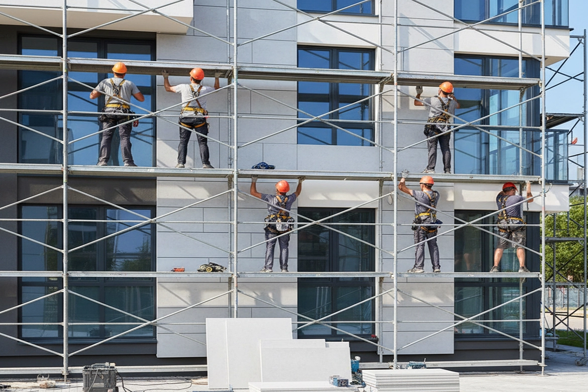 Esa-Bau-Fassadenarbeiten
